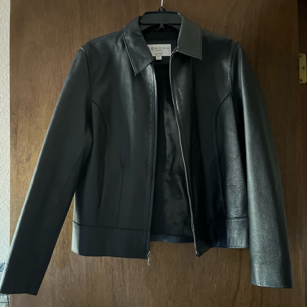 Vintage Sonoma Lambskin Leather Jacket M